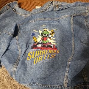 Vintage 1995 Marvin Martian Jean Jacket